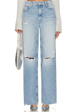 MOTHER High Waisted Spinner Zip Heel Jeans Size 27